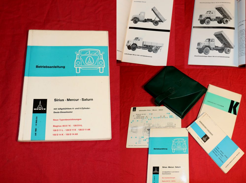 Magirus Sirius , Mercur , Saturn, 85 D 7, 126 D 11, 150 D 14