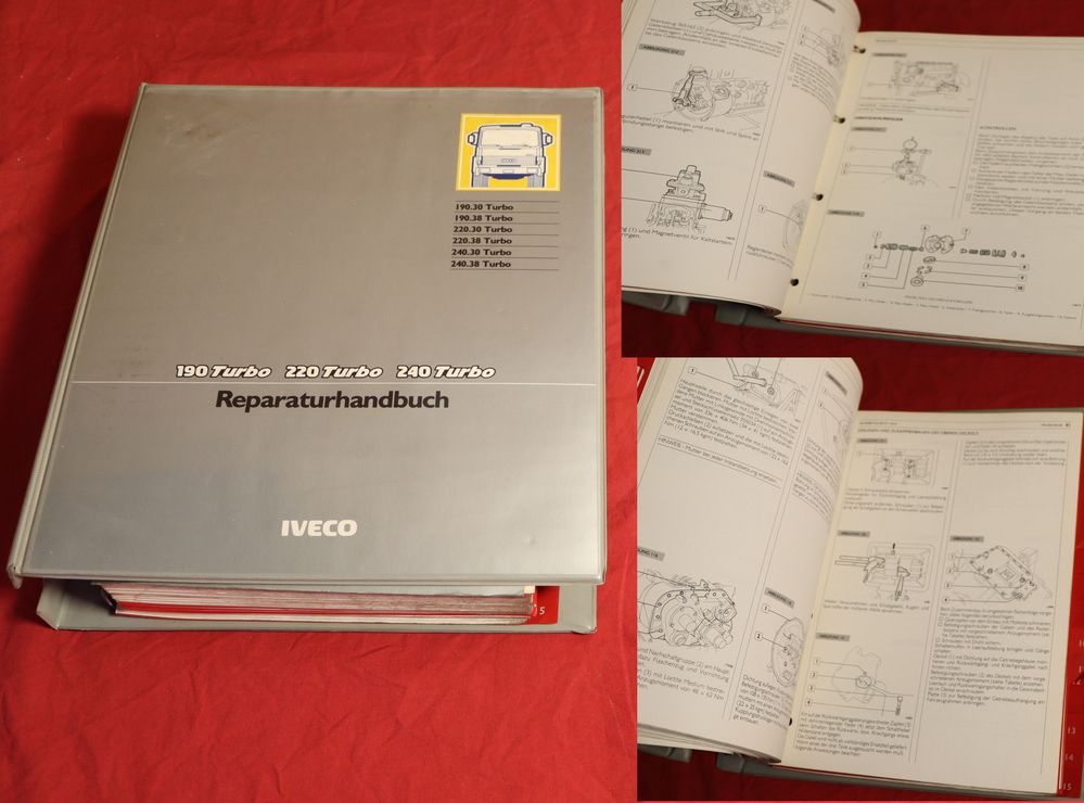 Iveco 190.30, 38 , 220.30, 38 , 240.30, 38 Turbo Reparaturhandbuch