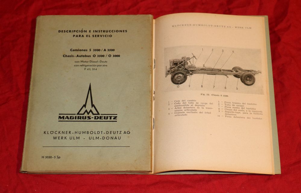 Magirus Deutz S 3500, A 3500 , O 3000