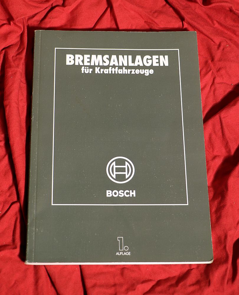 BOSCH Bremsanlagen für Kraftfahrzeuge