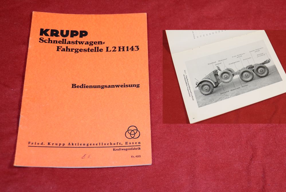 Krupp Protze L 2 H 143 + Motor M 304