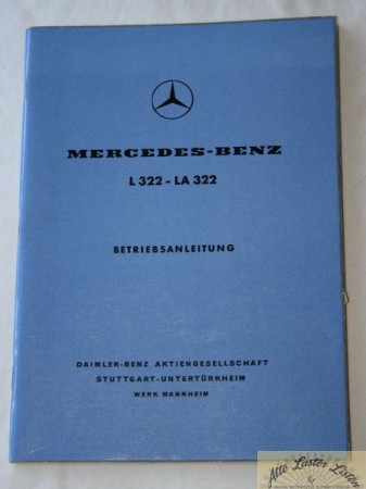 Mercedes L , LA 322  mit Motor OM 321