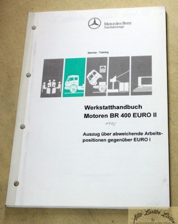 Mercedes Motoren OM 441-443 BR 400 Euro II Auszug