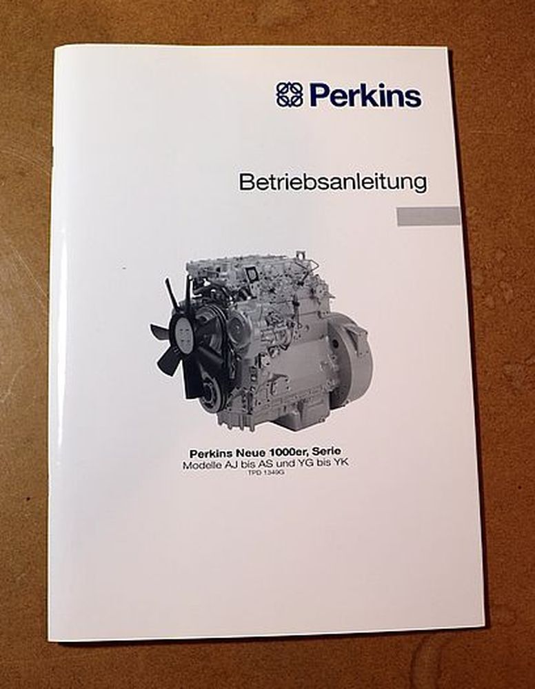 Perkins Motoren Neue 1000 Serie AJ bis AS und YG bis YK
