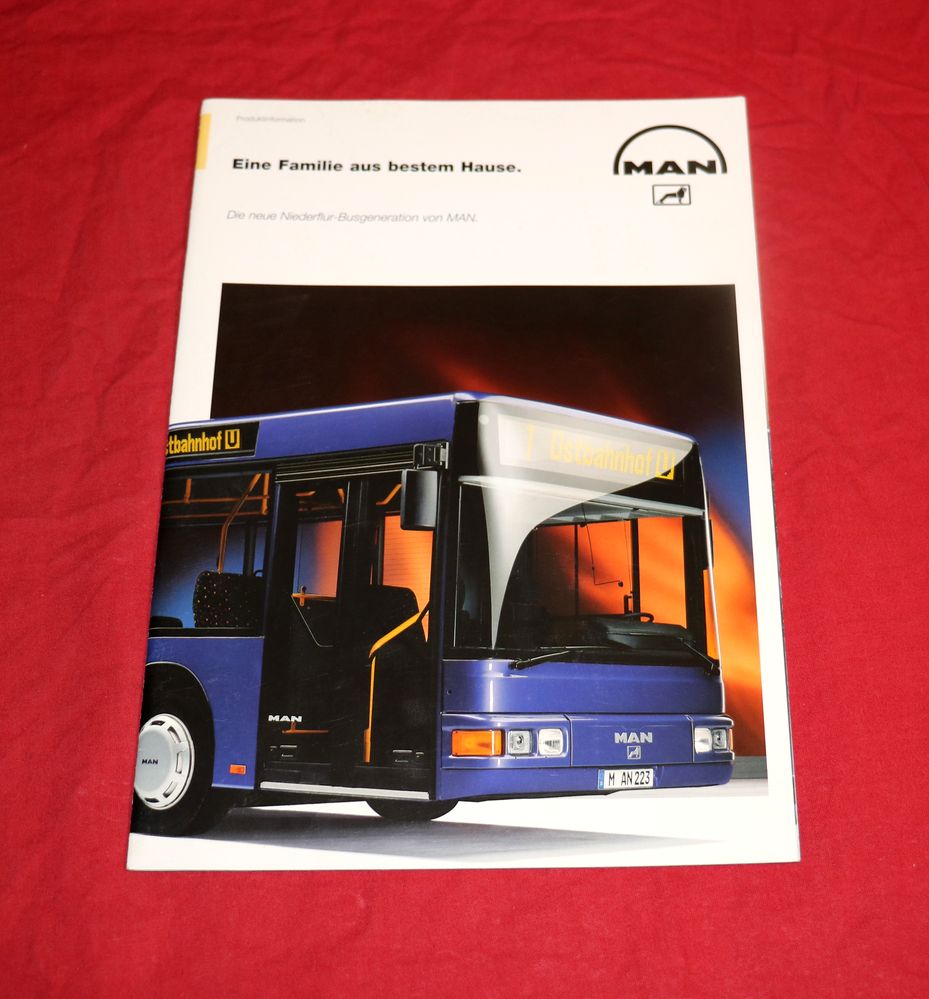 Die neue Niederflur - Busgeneration von MAN Bus Prospekt
