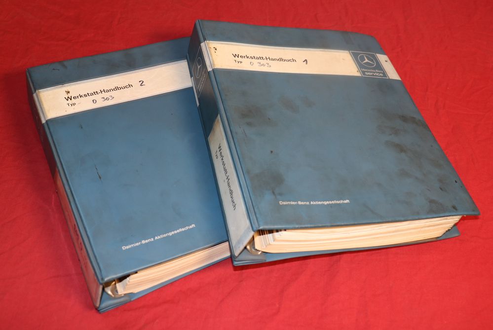 Mercedes O 303 Omnibus Werkstatthandbuch Bus