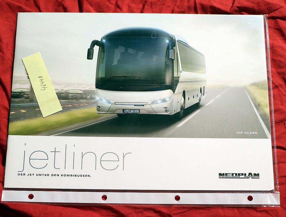 NEOPLAN jetliner ,  Bus Prospekt