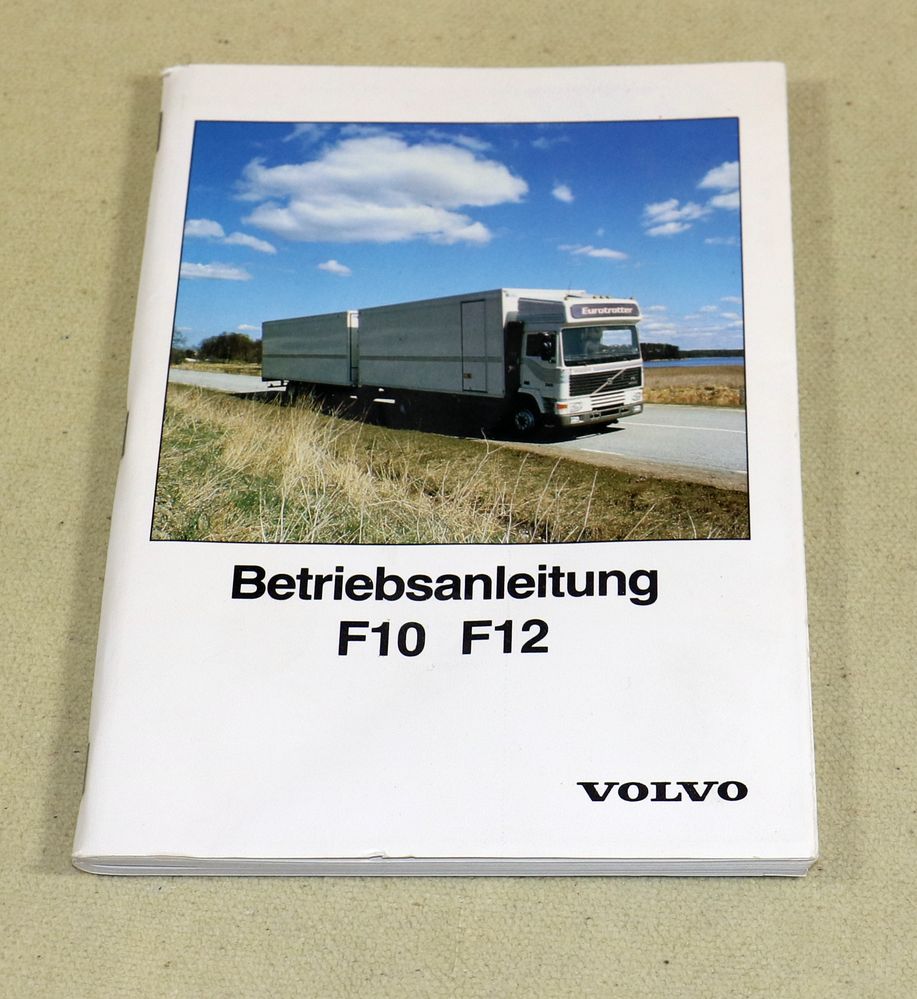 Volvo F 10 und F 12 Betriebsanleitung