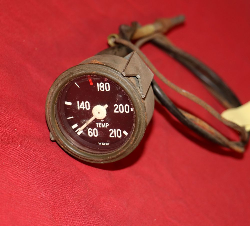 VDO Anzeige Fernthermometer Motor Temperatur für luftgekühlte Motoren