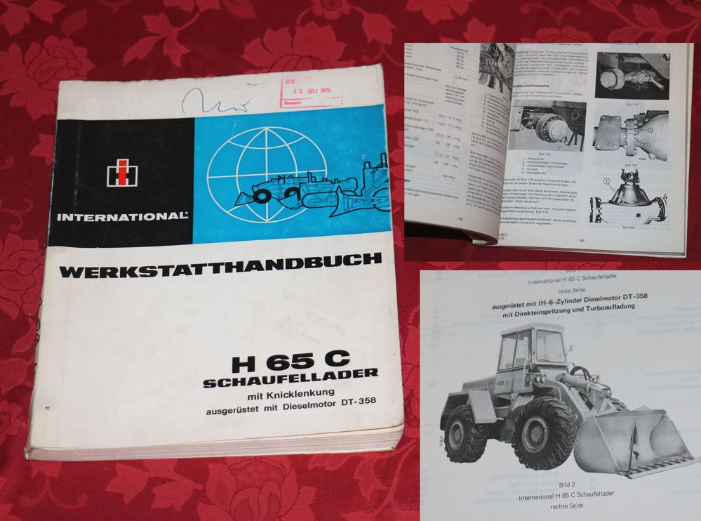 IHC International Schaufellader H 65 C  mit Knicklenkung