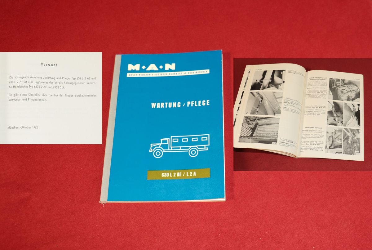MAN 630 L2A und L2AE  Wartung und Pflege