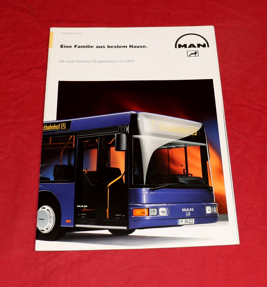 Die neue Niederflur - Busgeneration von MAN Bus Prospekt