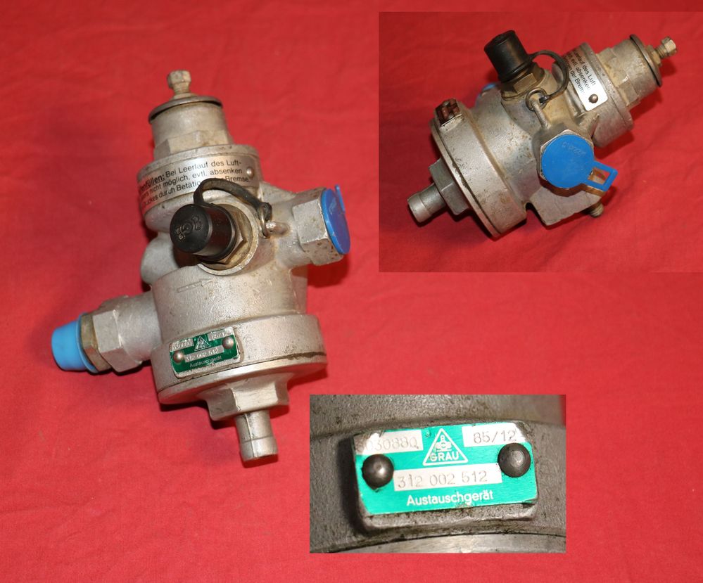 Druckregler GRAU Bremse 312 002 512