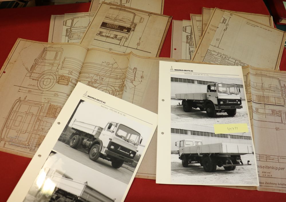 Magirus Deutz 130 und 160 M 11  FL, FK Fotos und Zeichnungen