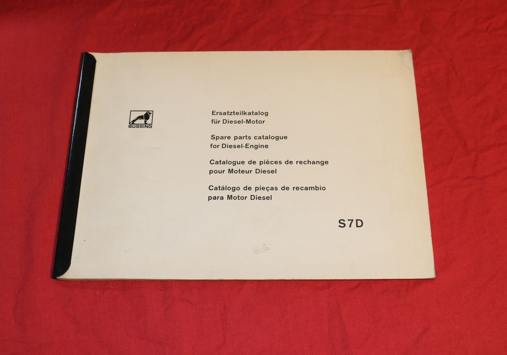 Büssing Motor S 7 D Ersatzteilkatalog