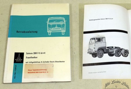 Magirus Saturn 200 F -S  6x4   200 D 20 FS Frontlenker