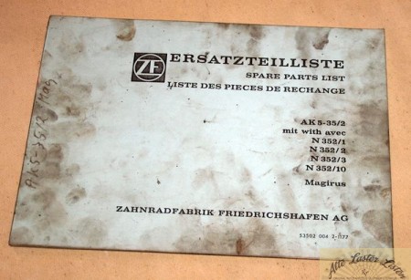 36116_ersatzteilliste_sonstiges_getriebe_bZGM55xi8dBLf4 Getriebe ZF AK 5 - 35/2 mit N 352 Magirus
