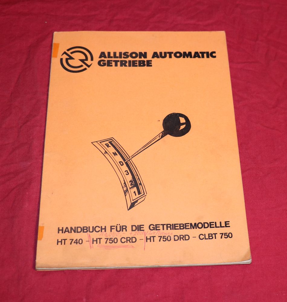 ALLISON Automatic Getriebe HT 740, 750