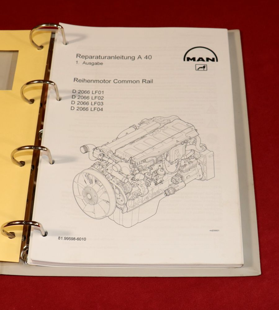 MAN Reihenmotoren Common Rail  D 2066  LF 01 - 04