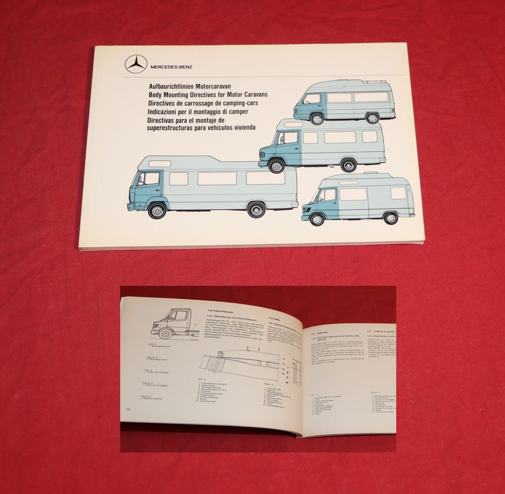 Aufbaurichtlinien Mercedes Motorcaravan Wohnmobil