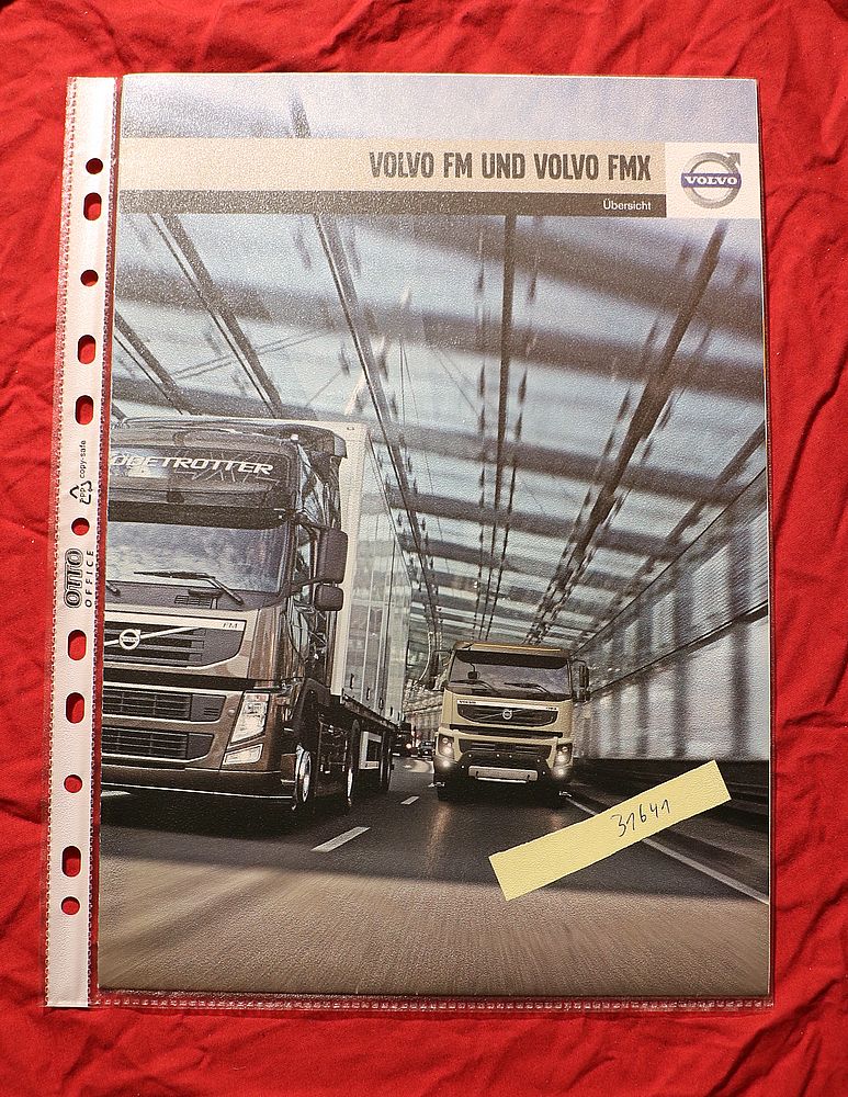 LKW Volvo FM und FMX , Faltprospekt