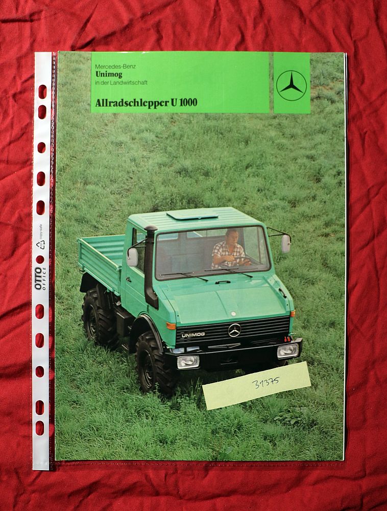 Unimog U 1000 Allradschlepper Landwirtschaft