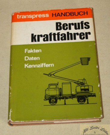 Handbuch  Berufskraftfahrer         ,            Transpress VEB