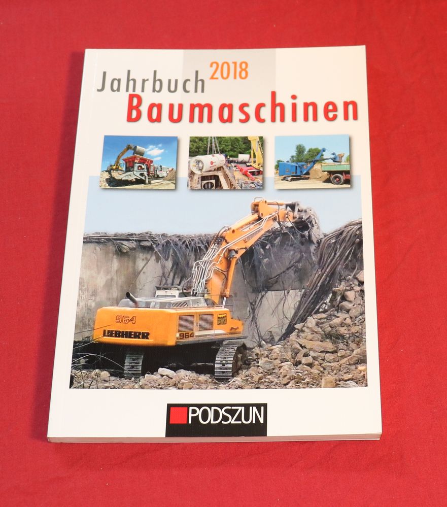 Jahrbuch Baumaschinen 2018