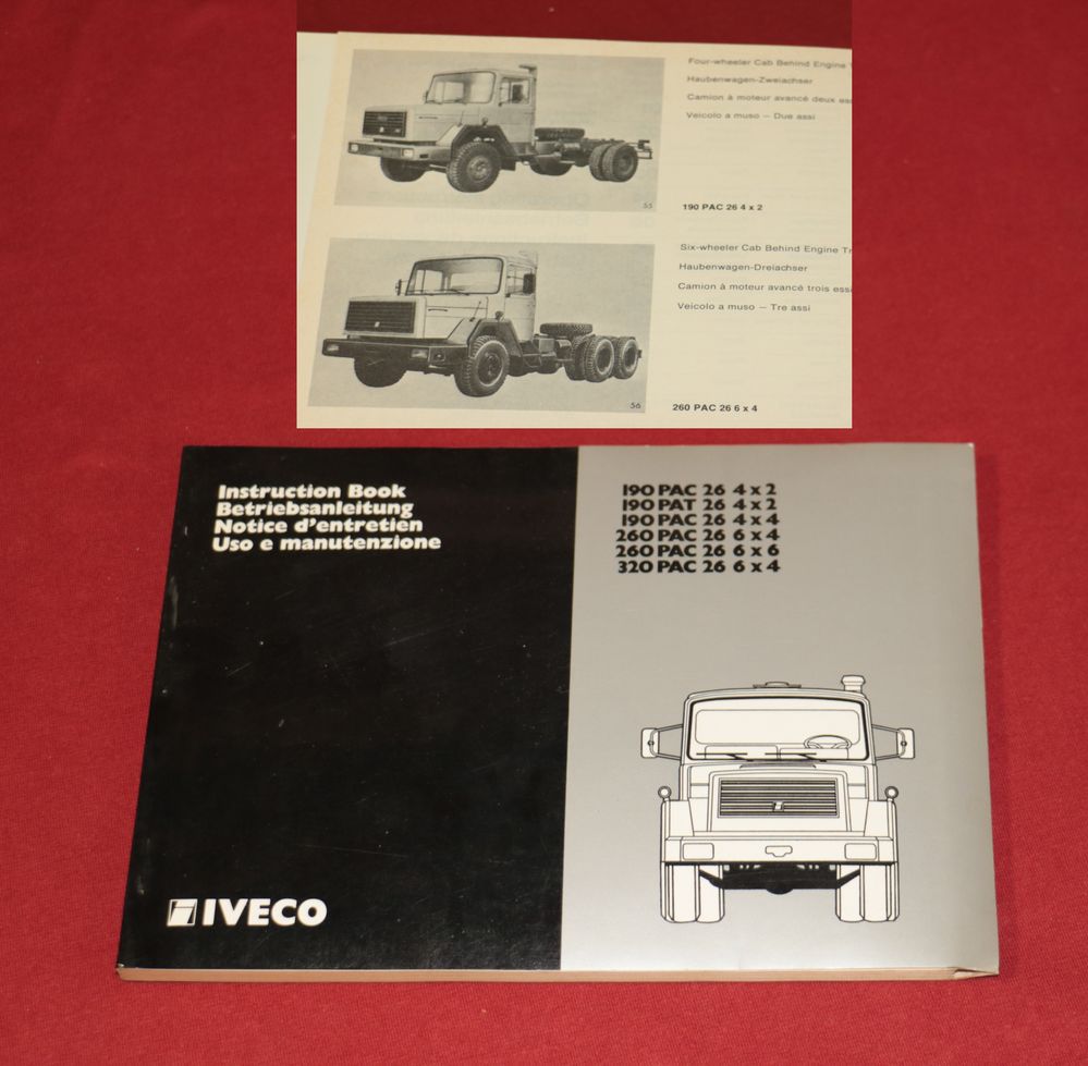 Iveco 190, 260, 320  PAC 26 , Hauber LKW