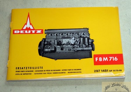 Deutz Motor BF / F 8 M 716