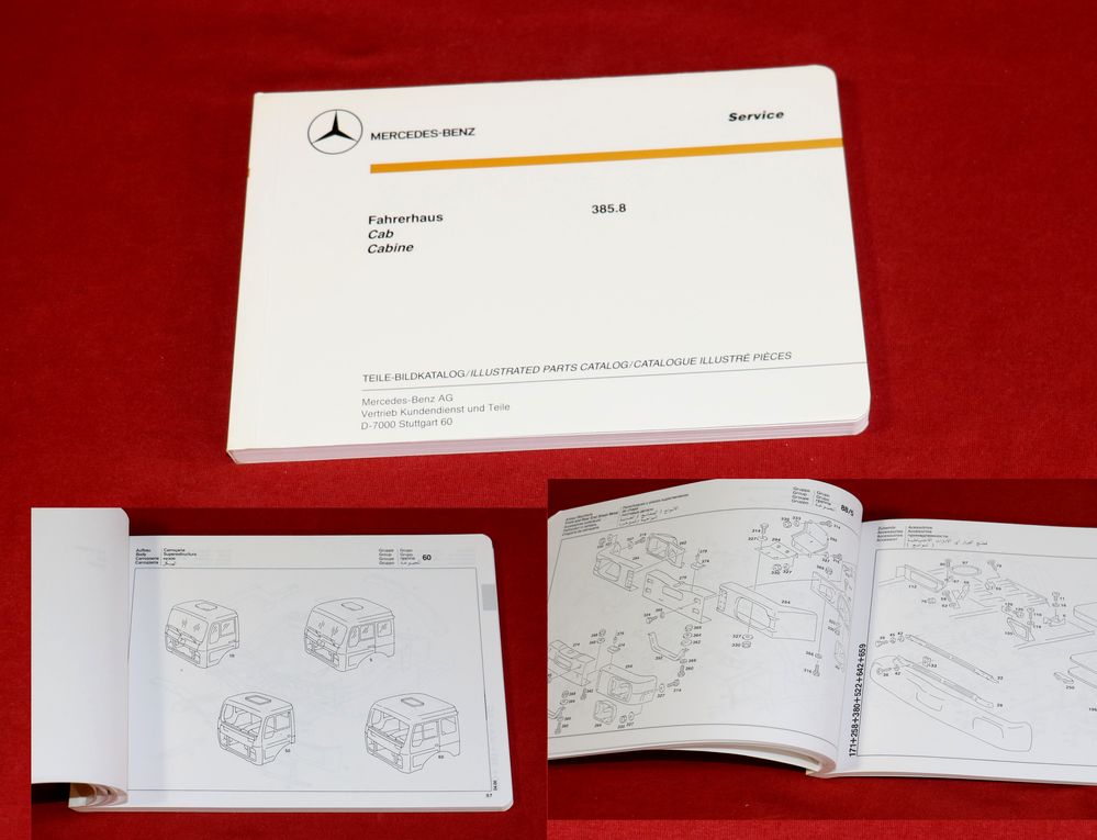 47537 Fahrerhaus 385.8 , Mercedes LKW