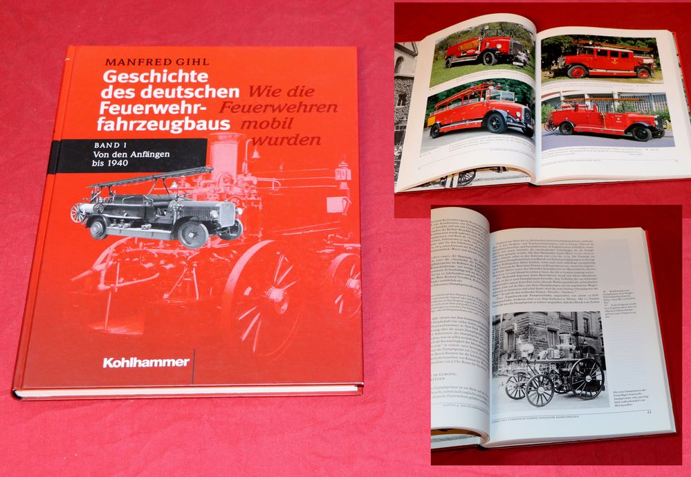 54514 Geschichte des deutschen Feuerwehrfahrzeugbaus Band 1