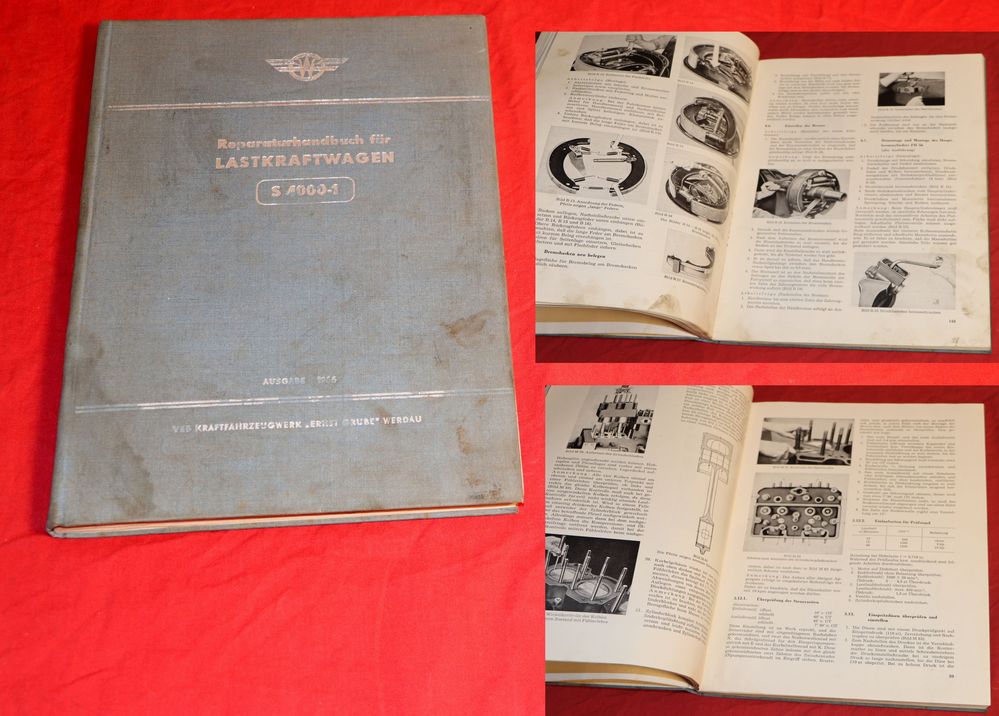 LKW IFA S 4000 - 1 , Werkstatthandbuch