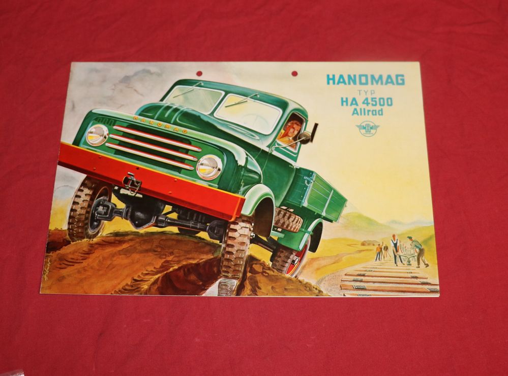 Hanomag HA 4500 Allrad Prospekt
