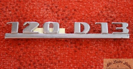 Schriftzug für Magirus  120 D  13