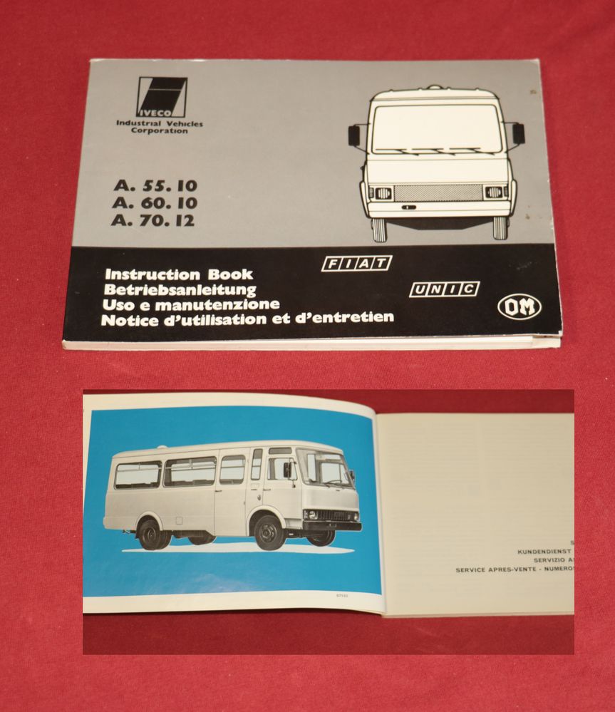 Iveco Fiat A .  55.10 , 60.10 , 70.12 Transporter
