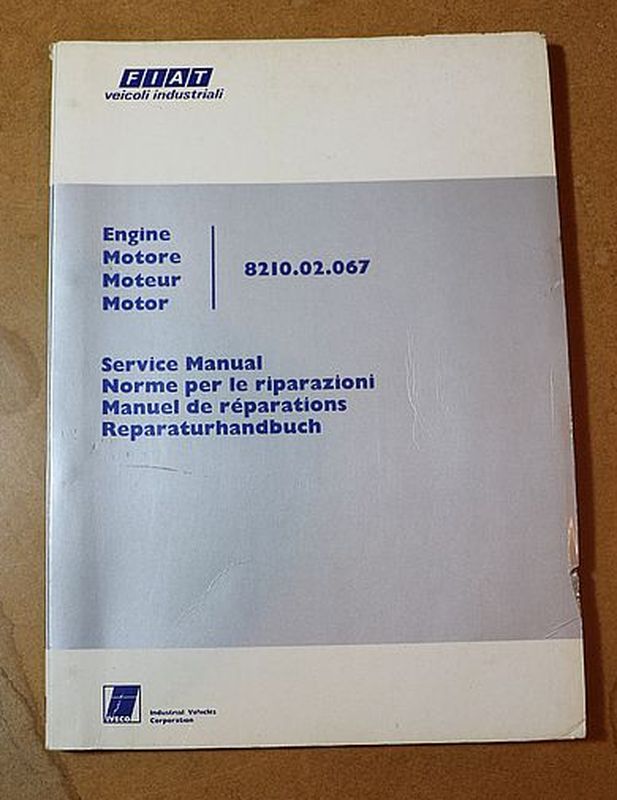 Motor Fiat Iveco 8210 .02.067
