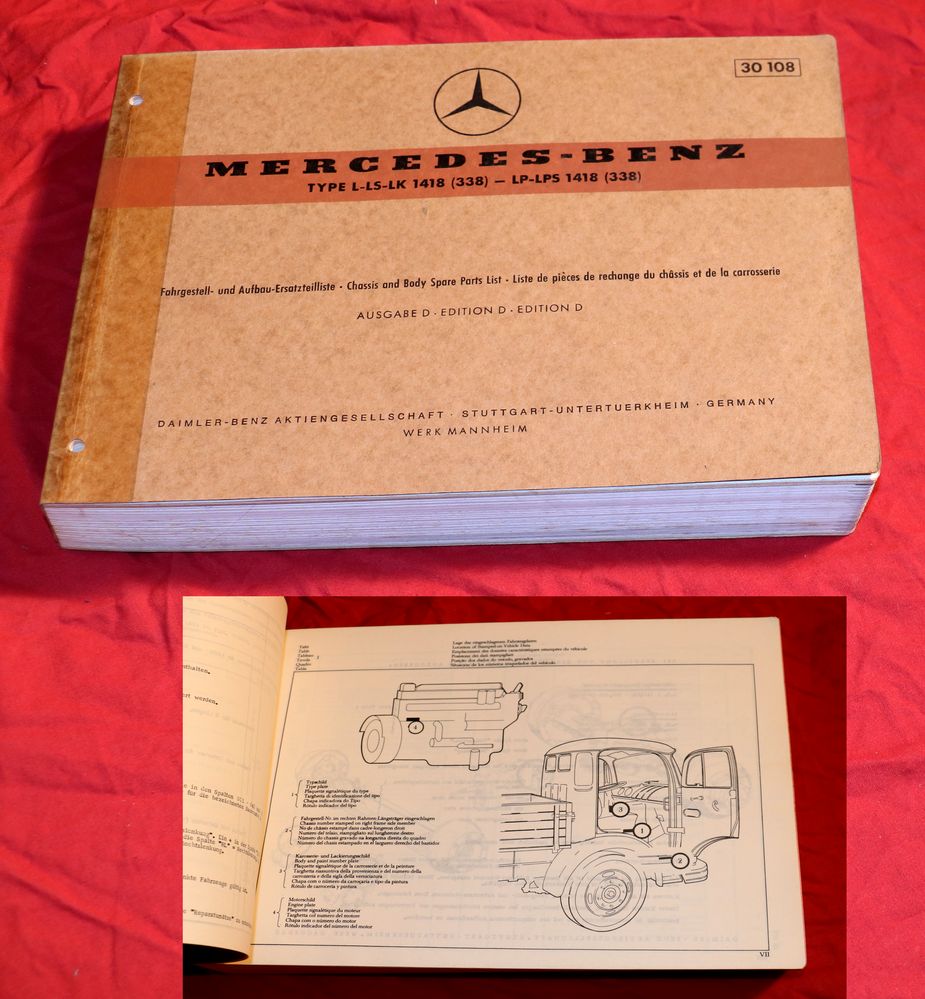 Mercedes 1418   L , LS, LK und LP, LPS  (338)