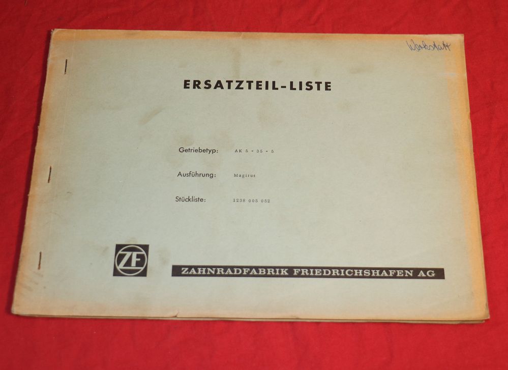 Getriebe ZF AK 5 - 35-5 Magirus
