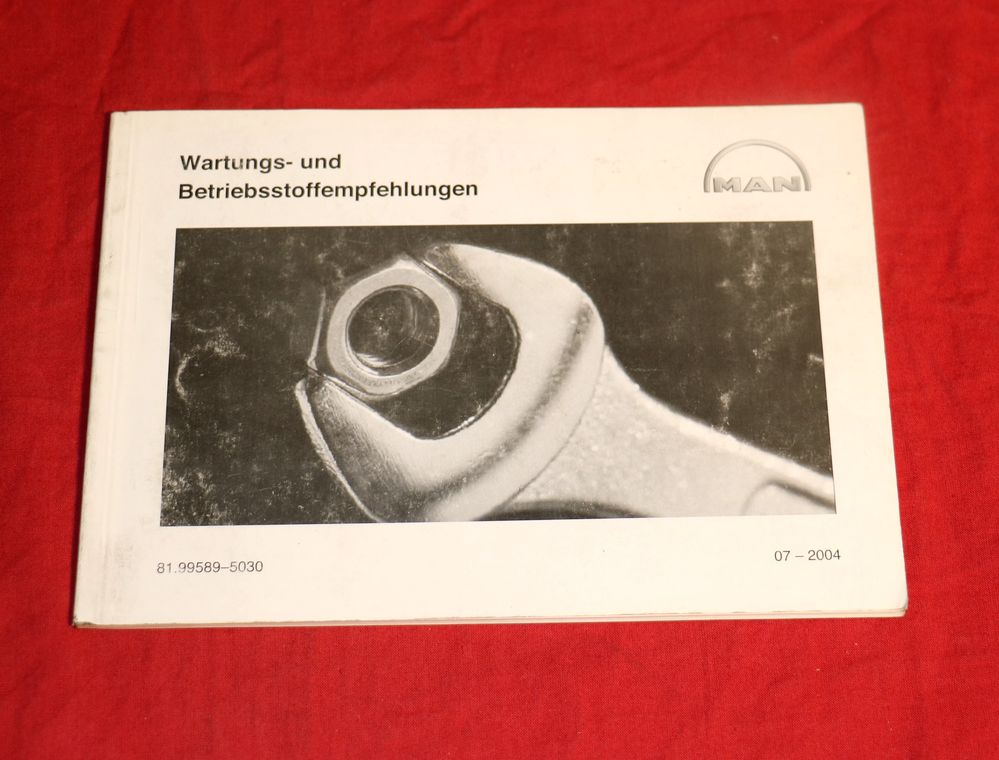 Wartungsempfehlungen MAN LKW 2004