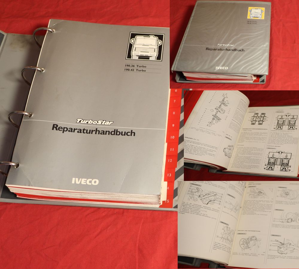 Iveco Turbo Star 190.36 , 190.42 Turbo Reparaturhandbuch