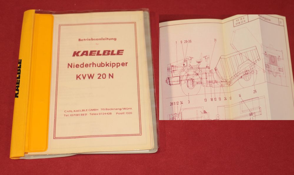 Kaelble   Niederhubkipper   KVW 20 N