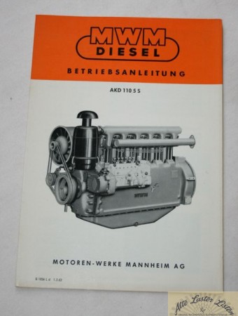 MWM Motor AKD 1105  S