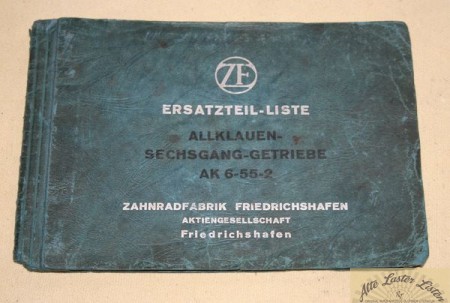Getriebe ZF AK 6 - 55 - 2 , Kaelble