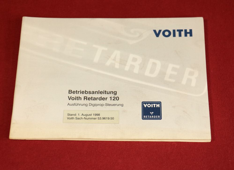 VOITH Retarder 120 mit Digiprop Steuerung