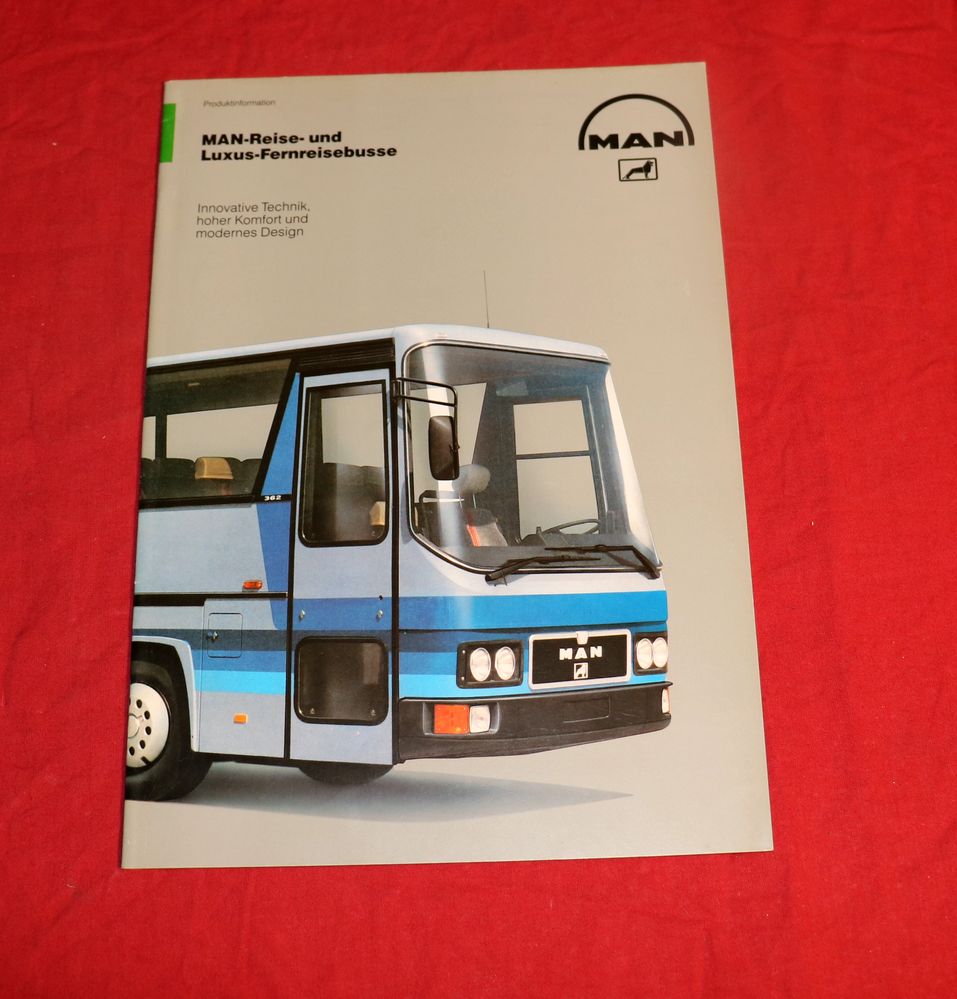 MAN Reise und Luxus Fernreisebusse Prospekt