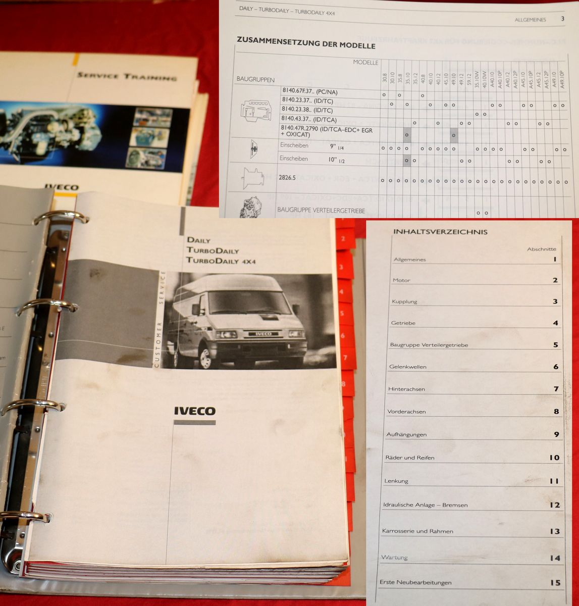 Iveco Daily, Turbo Daily 4x4 Werkstatthandbuch 1997