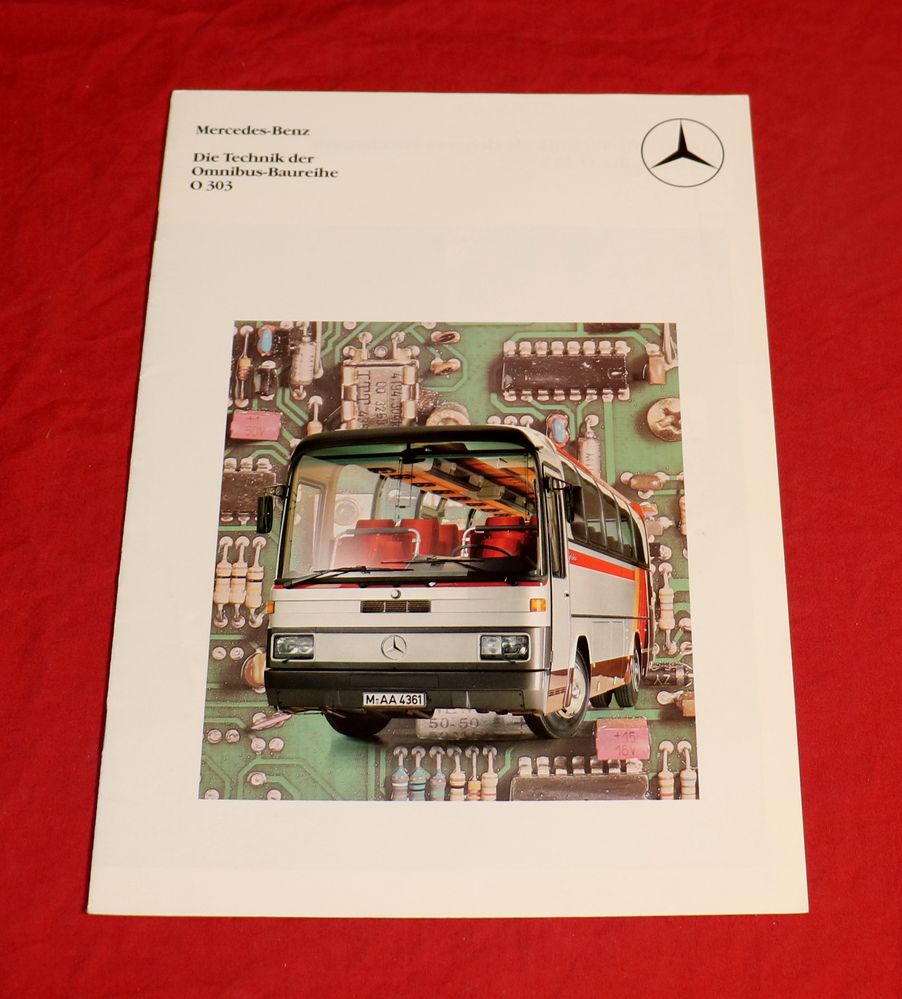 Mercedes Prospekt Technik Omnibus O 303