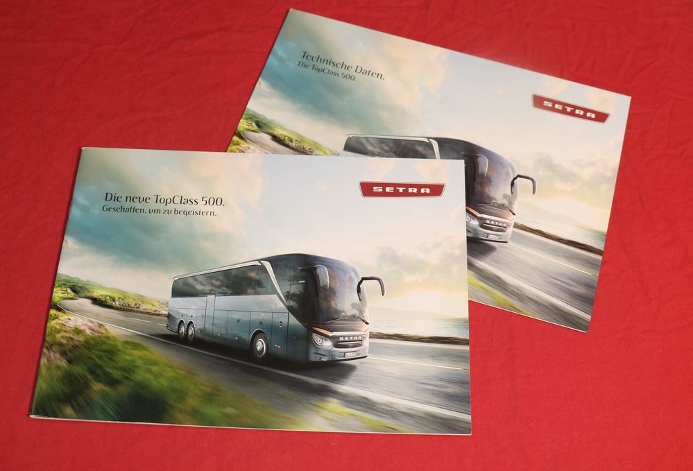 SETRA Top Class 500 Bus Prospekt