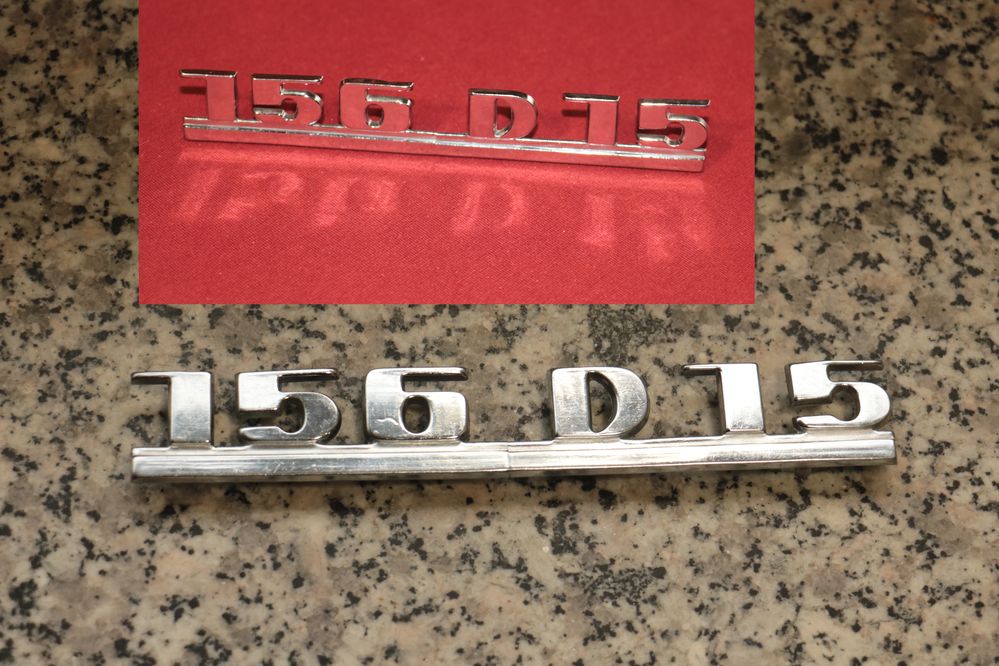 Schriftzug für Magirus  156 D 15